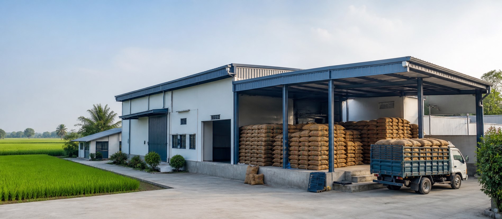 JPJD RICE MILL business place or rice mill